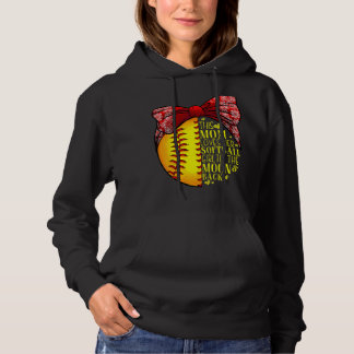 Pull À Capuche Softball Cadeau Maman Femme Pitcher Catcher Girls
