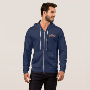Pull À Capuche Soirée Zombie Halloween Homme zip intégral