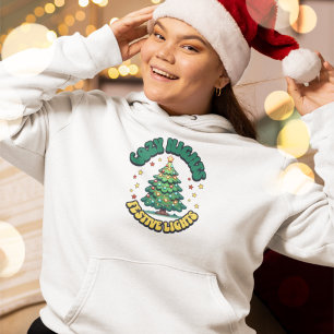 Pull À Capuche Soirées douillettes, lumières festives Arbre de No