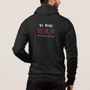 Pull À Capuche Sois À Moi ! 02.14.24. Heureuse Sainte-Valentin