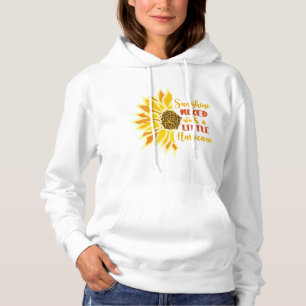 Pull À Capuche Soleil mélangé à de petits humains