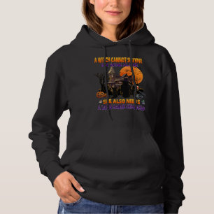 Pull À Capuche Sorcière Au Vin Elle A Besoin D'Halloween Chihuahu