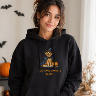 Pull À Capuche Sortilèges de magicien retriever doré mignon Hallo