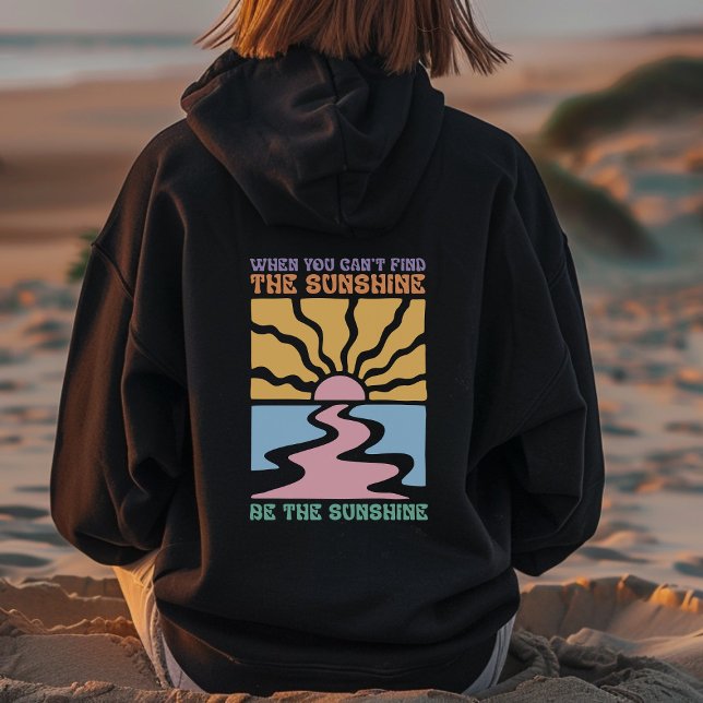Pull À Capuche Soyez Le Soleil Inspirant  (Créateur téléchargé)