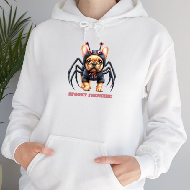 Pull À Capuche Spider Costume Frenchie Pup Halloween  (Créateur téléchargé)