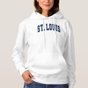Pull À Capuche St. Louis Vintage Varsity College Style