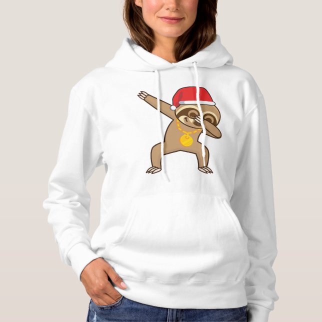 Pull À Capuche Sticker à tablette (Devant)