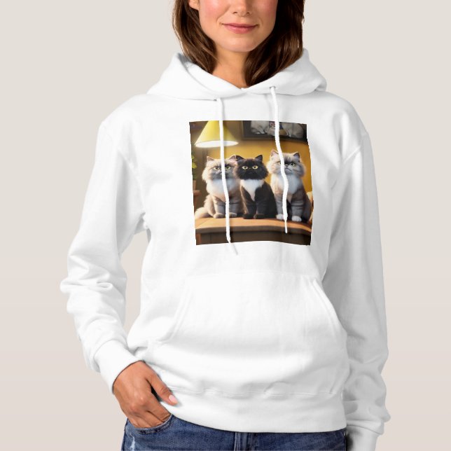 Pull À Capuche Style : Femme à capuchon de base meilleur t-shirt  (Devant)