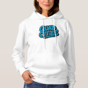 Pull À Capuche Style Graffiti Quad Cities - Vêtements de rue urba