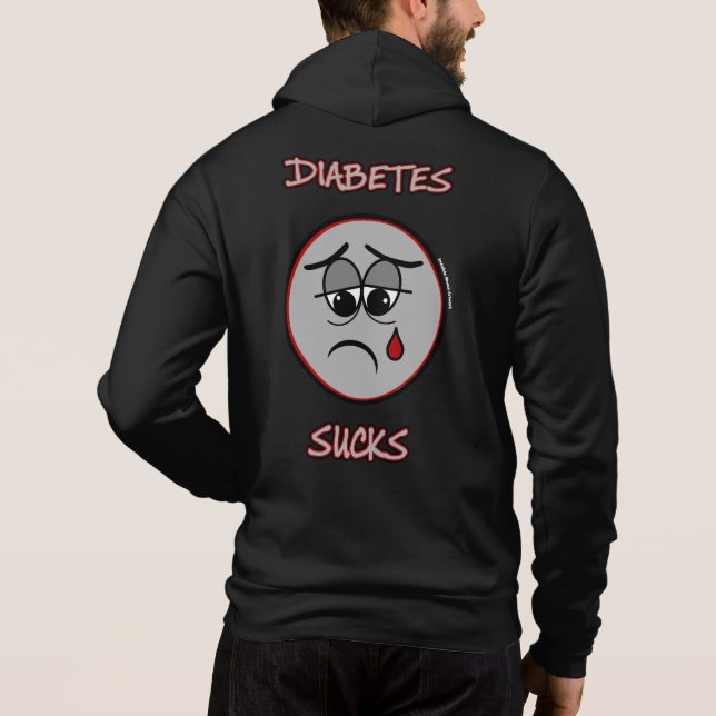 Pull À Capuche SUCKS...Diabète (Dos)