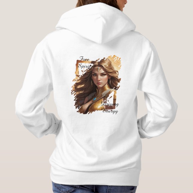 Pull À Capuche Sudadera Hoodie Lady Sagitario (Dos)