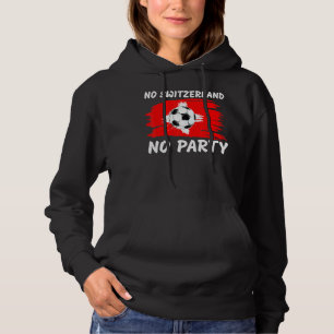 Pull À Capuche Suisse Fans De Football Non Suisse Pas De Parti