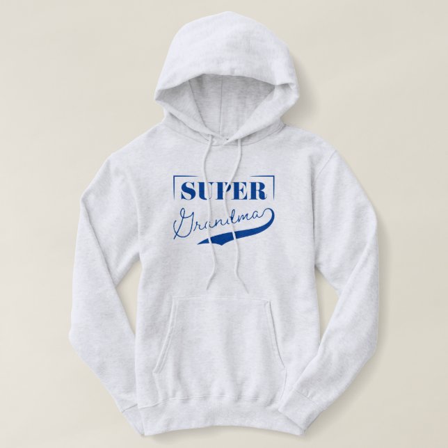 Pull À Capuche Super grand-mère (Design devant)