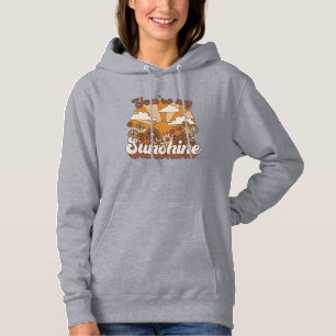 Pull À Capuche Super rétro   Vous êtes mon soleil