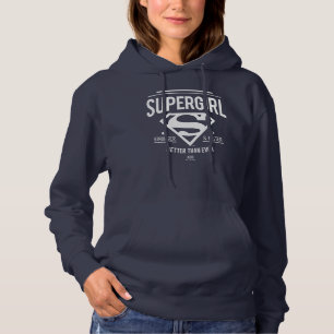 Pull À Capuche Supergirl Mieux que jamais Graphique Rétro