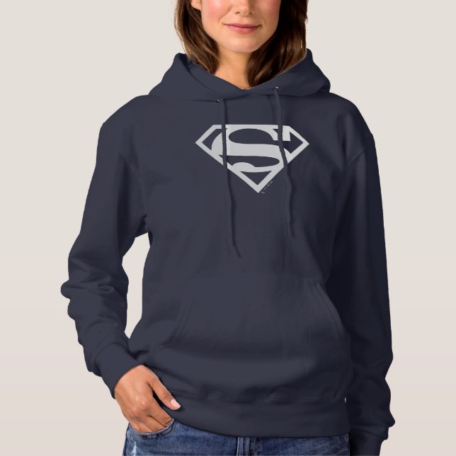Pull À Capuche Supergirl Solid S-Shield (Devant)