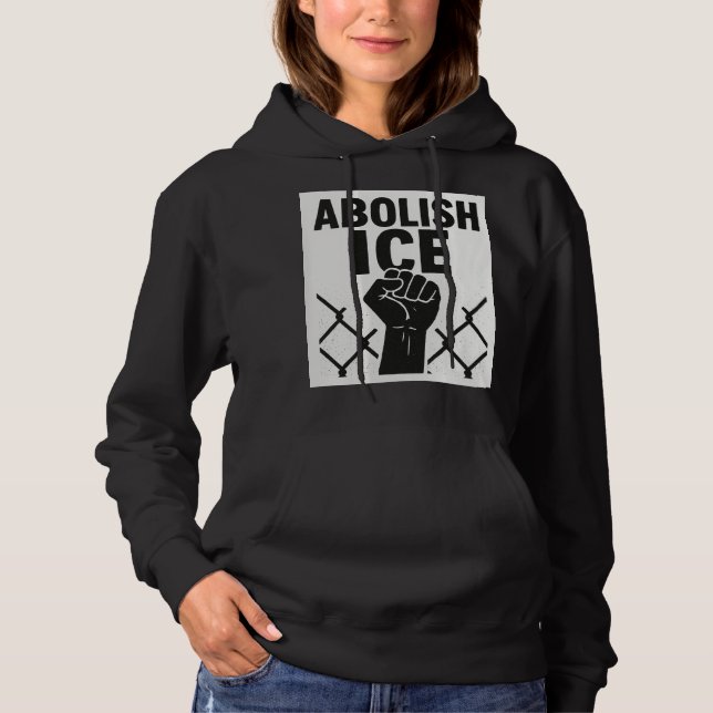 Pull À Capuche Supprimer la Hoodie de protestation ICE – Justice  (Devant)