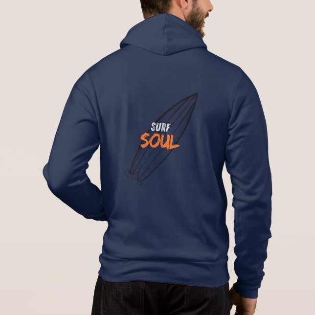 Pull À Capuche surf soul (Dos)