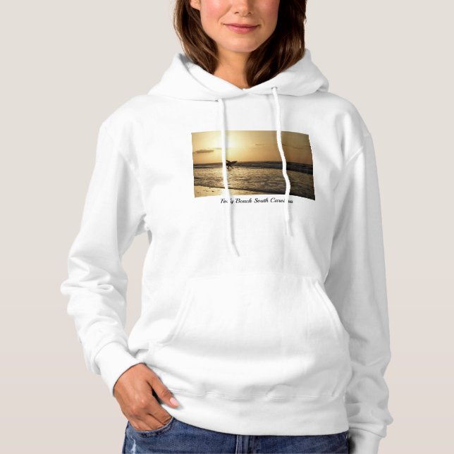 Pull À Capuche Surfer du matin (Devant)