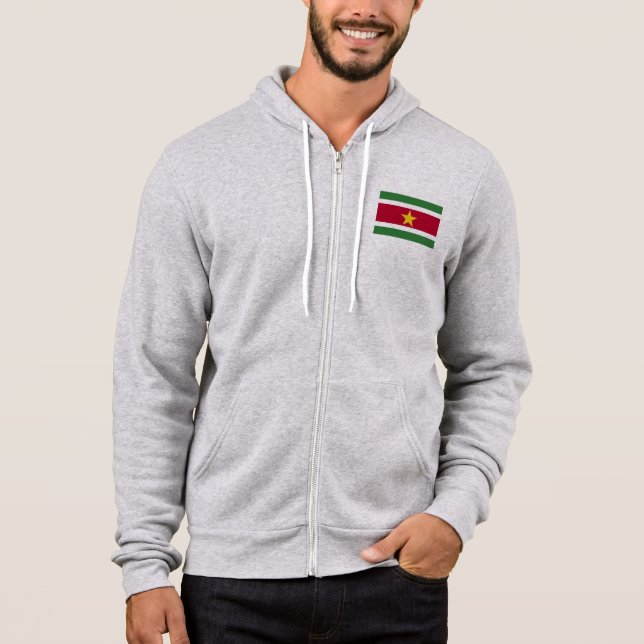 Pull À Capuche Suriname Flag (Devant)