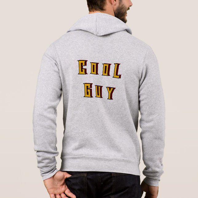 Pull À Capuche Survêtement cool pour mec (Dos)