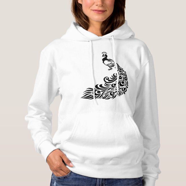Pull À Capuche Sweat-shirt à capuche de base pour femmes (Devant)