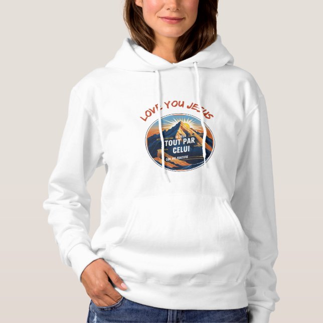 Pull À Capuche Sweat-shirt femme  (Devant)