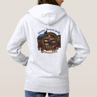 Pull À Capuche Sweat-shirt gris, Guilde artisanale des sorcières