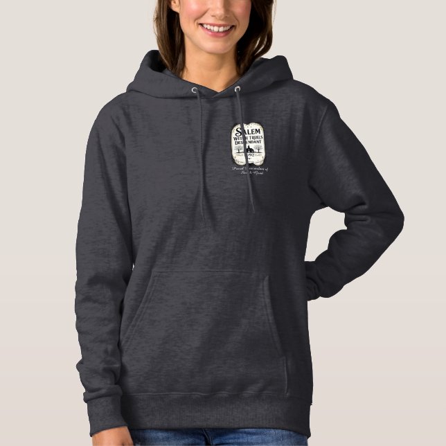 Pull À Capuche Sweat-shirt personnalisé pour descendant des procè (Devant)