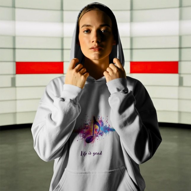 Pull À Capuche Sweat-shirt pour amateurs de musique, Sweat-shirt  (Créateur téléchargé)