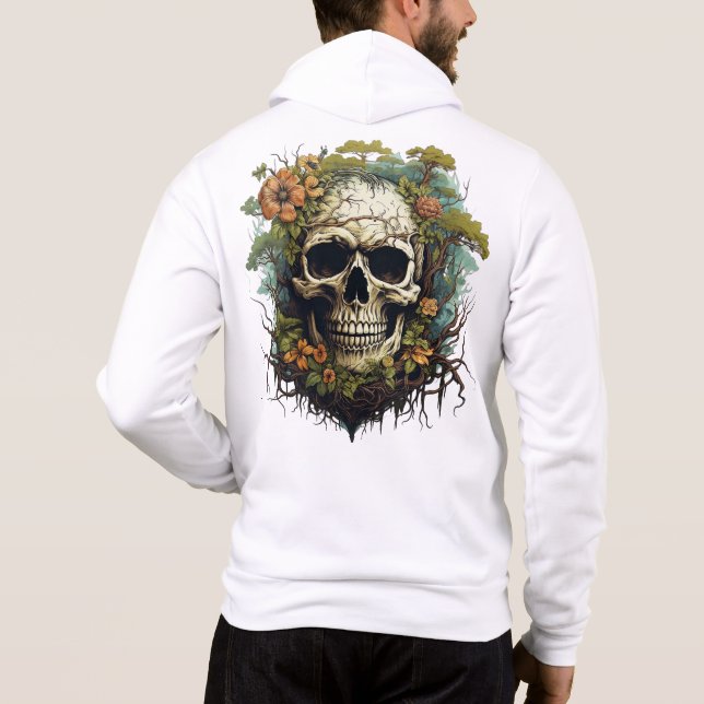 Pull À Capuche ☠️Sweat-shirts à crâne ☠️ (Dos)