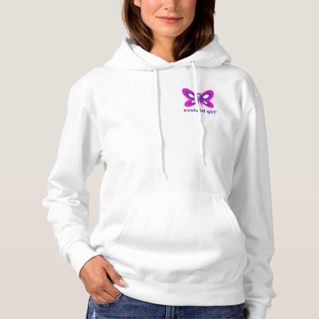 Pull À Capuche Sweats à capuche pour filles évoluées (Devant)