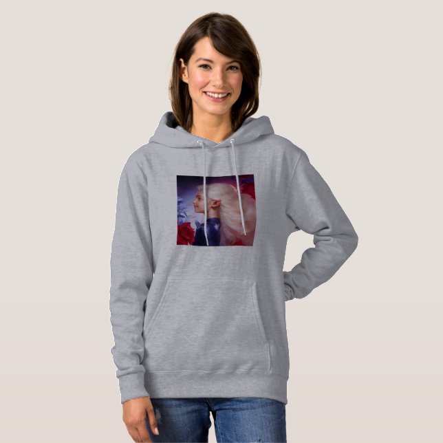Pull À Capuche Sweatshirt à capuchon de base (Devant entier)