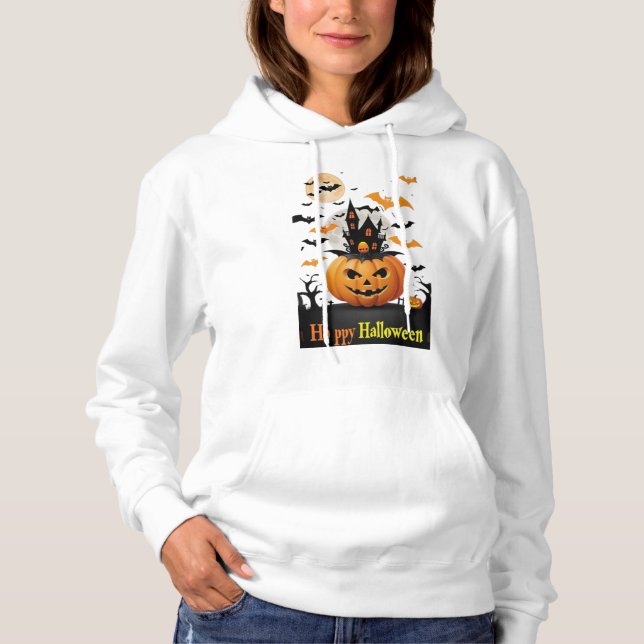 Pull À Capuche Sweatshirt à capuchon de base pour femmes Profitez (Devant)