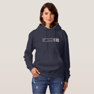 Pull À Capuche Sweatshirt à capuchon de marine de Canicross