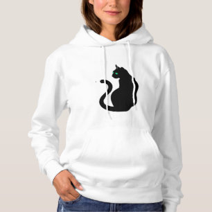 Pull À Capuche Sweatshirt à capuchon pour femmes d'Halloween/Chat