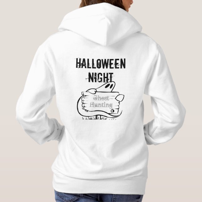 Pull À Capuche Sweatshirt à capuchon pour la chasse aux fantômes  (Dos)