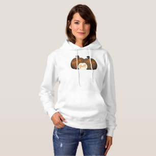Pull À Capuche Sweatshirt automne/automne/Citrouille