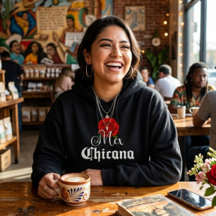 Pull À Capuche Sweatshirt Chicana MexChicana