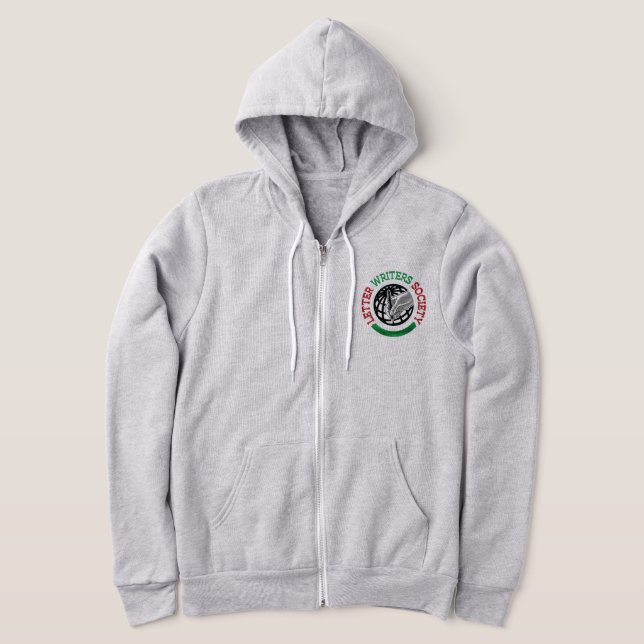 Pull À Capuche Sweatshirt de la société des écrivains de lettres  (Poser)