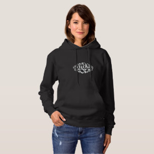 Pull À Capuche Sweatshirt de travail pour femmes Savage Mode Moti