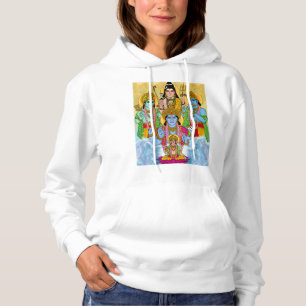 Pull À Capuche Sweatshirt des divinités hindoues