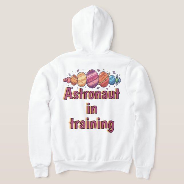 Pull À Capuche Sweatshirt des nuits stellaires - Galaxie cosmique (Couchage Retour)