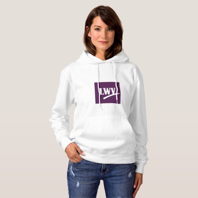 Pull À Capuche Sweatshirt du logo LWV - de LWVKA (Devant entier)