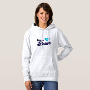 Pull À Capuche Sweatshirt Équipe de la Mariée