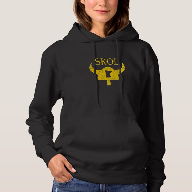 Pull À Capuche Sweden Viking Helmet Swedish Sverige Svenska Norse (Devant)