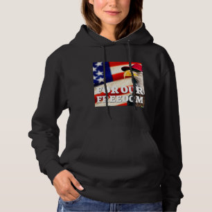 Pull À Capuche symbole 4 juillet liberté