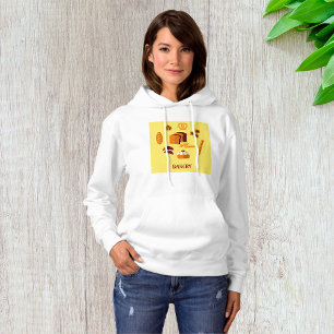 PULL À CAPUCHE SYMBOLE BAIN FEMMES