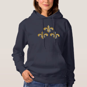 Pull À Capuche Symbole de Fleur de Lis