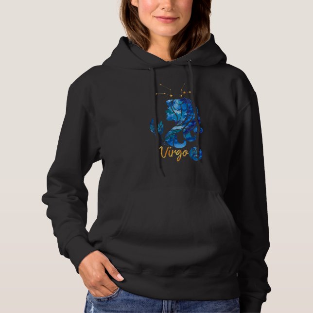 Pull À Capuche Symbole de naissance du virus Zodiac (Devant)